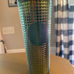 Hunter green Starbucks tumbler
